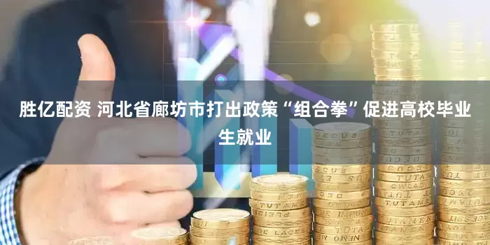 胜亿配资 河北省廊坊市打出政策“组合拳”促进高校毕业生就业